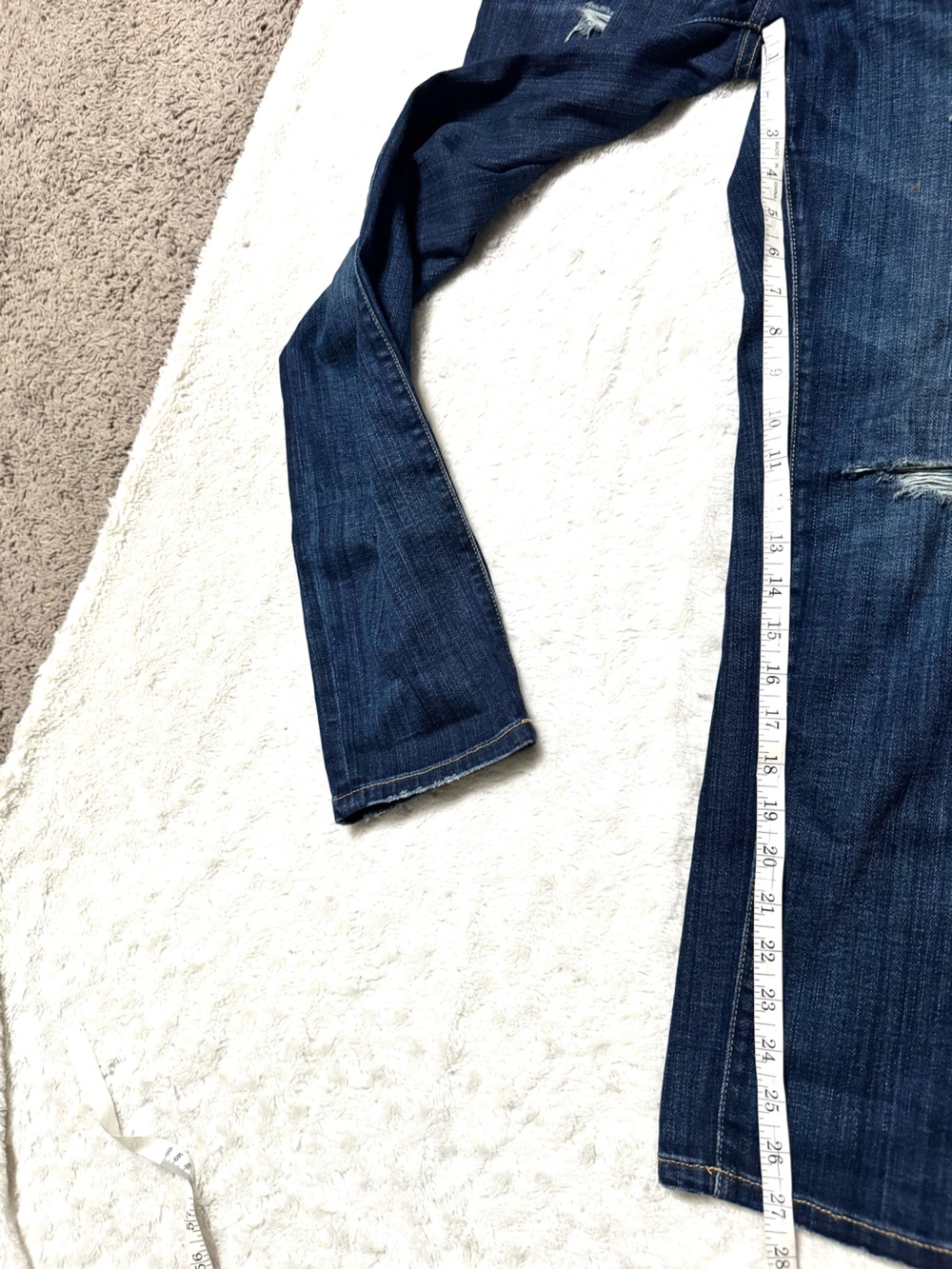 CURRENT/ELLIOTT X BARNEYS NEWYORK The Fling Jean in Gibson Destroy - Picture 11 of 11